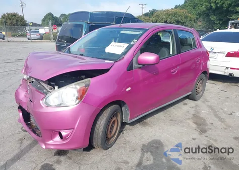 2014 Mitsubishi Mirage De из США, поврежденный, VIN ML32A3HJ8EH007990